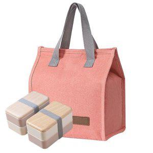 도시락가방 런치백 소풍도시락 핑크 직장인