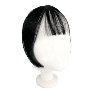 헤어피스 가발 정수리 붙임머리 부분