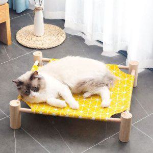 고양이 애견 강아지 침대 쇼파 해먹 캠핑 쿨매트 원목