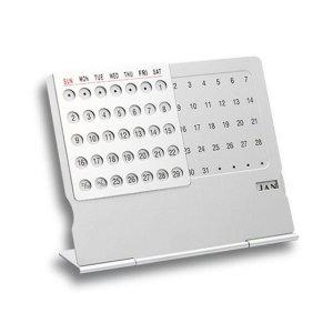 알루미늄 금속 캘린더 스텐딩탁상 달력 만년 스케줄러