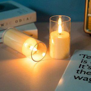 촛불 11619 DD 양초캔들 중 움직이는 LED 무드등 조명