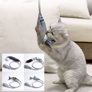 움직이는 놀리기 애견용품 고양이 장난감 물고기