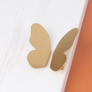 서랍 싱크대 골드 나비 황동 가구손잡이 옷장 2p