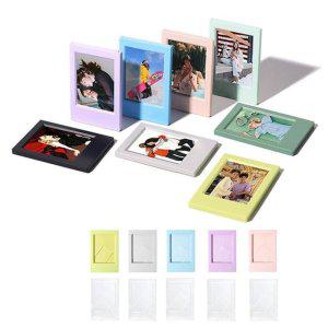5P 투명 폴라로이드 스탠드 미니 혼색 포토카드 액자