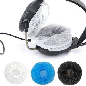 이어폰 PC방 커버 헤드셋 덮개 100개입 위생