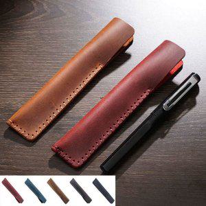 펜 파우치 가죽 14세 필통 케이스 사용 이상 만 1구