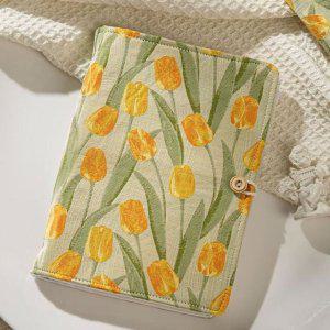 메모 패브릭 다이어리 바인더 A6 노트 수첩 일기장 커버 예쁜