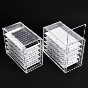 거치대 정리함 수납 아크릴 케이스 보관함 5단 속눈썹