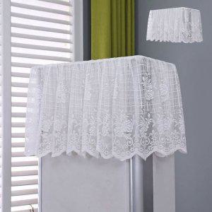 방진 스탠드 에어컨커버 오염방지 레이스 덮개 사각형