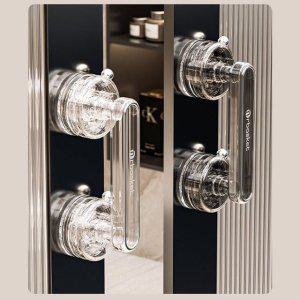 손잡이 베란다 흡착식 미닫이문 유리문 욕실 냉장고