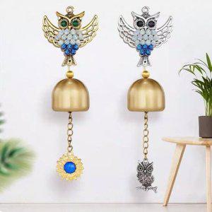 도어벨 보석 부엉이 풍경종 현관종 문종 자석종 선물