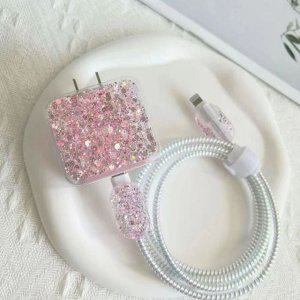 캡 단선방지 연결 투명 젤리 세트 케이블 보호커버 고정