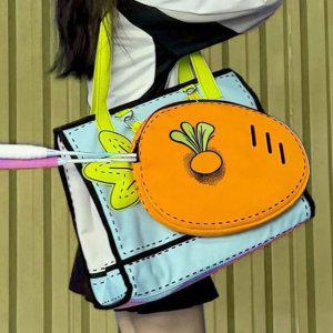 라켓백 테니스 스포츠 숄더백 배드민턴 가방 당근 토트백