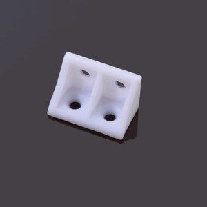 브라켓 코너 세트 100개 고정 연결부속 플라스틱 가구 선반대