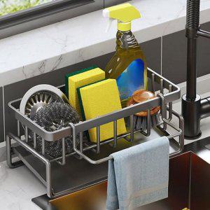 건조대 키친타올걸이 주방 거치대 수세미 싱크대선반 정리대