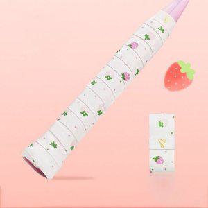 라켓 미끄럼방지 밴드 그립 테이프 캐릭터 따흡수 배드민턴 테니스 1+1