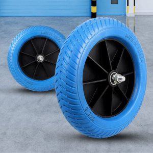수레 운반 고무발통 발포바퀴 에어 캐스터 Atype 13