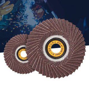 휠페이퍼 천일 사포 10개 연마석 그라인더날 100mm