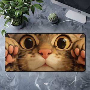 800x400 방수 마우스패드 사무실 귀여운 고양이
