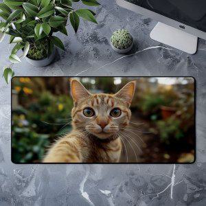 800x400 방수 마우스패드 고양이 굿즈 패드