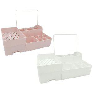 정리함 박스 거울형 화장품 메이크업 수납