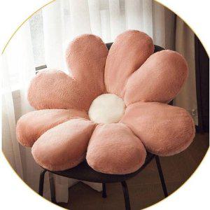 극세사 꽃쿠션 데이지 플라워 소파 침대용 쿠션