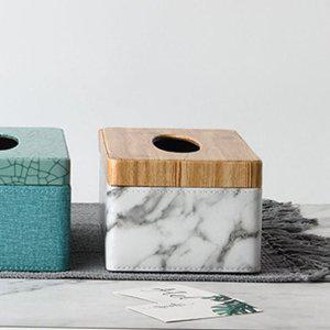 대리석 보관함 디자인 티슈 모던 각티슈 인테리어 케이스 소품
