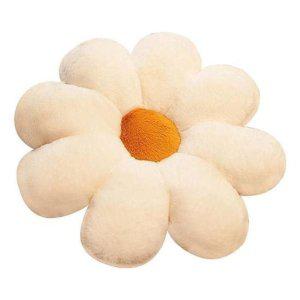 데이지 방석 패턴 극세사 소파 쿠션 꽃 침대용