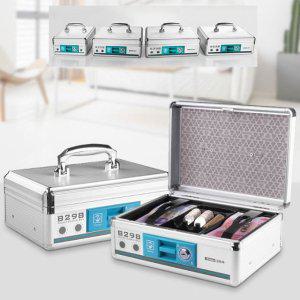 귀중품수납 미니 키밍 핸들 돈통 보물상자 보관케이스