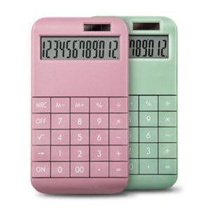 계산기 미니 전자 업무용 사무학생 12자리 휴대용 간편