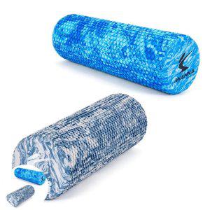 종아리폼롤러 운동 요가 슬림 헬스 진동 폼롤러 마블 폼롤러 45cm 택1 스트레칭 필라테스