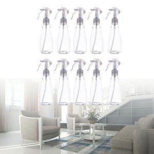 스프레이분무기 미세 심플 투명 분무기 10개입