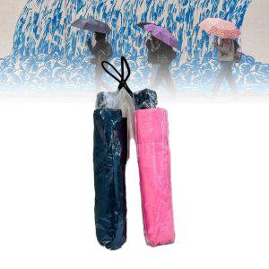 경량우산 무지 암막 3단 우산 양산 겸용 색상랜덤