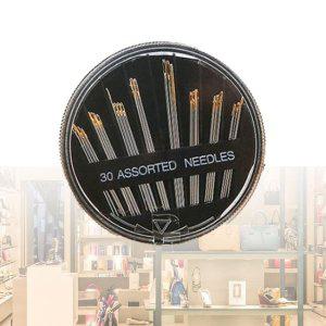 수선 줄이기 골무 펀치니들 바늘 30개입세트 10개