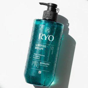 기름진 두피 시트러스향 쿨링 인삼 성분 샴푸 480ml