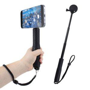 자석 맥세이프 호환 모노포드 자력 홀더 그립 셀카봉 핸들 휴대폰