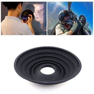 DSLR 스커트 박물관 렌즈 유리 후드 카메라 방지 반사 커버