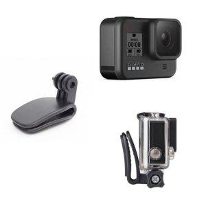 밴드 고정 고프로 백팩 거치대 클립 호환 모자 액션캠 마운트