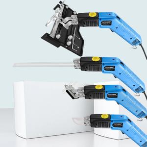 공기 쿨 핫 나이프 폼 커터 도구 기계 슬롯 그루브 스티로폼 폴리스티렌 패브릭 로프 커터 전기 가열 핫 나이프