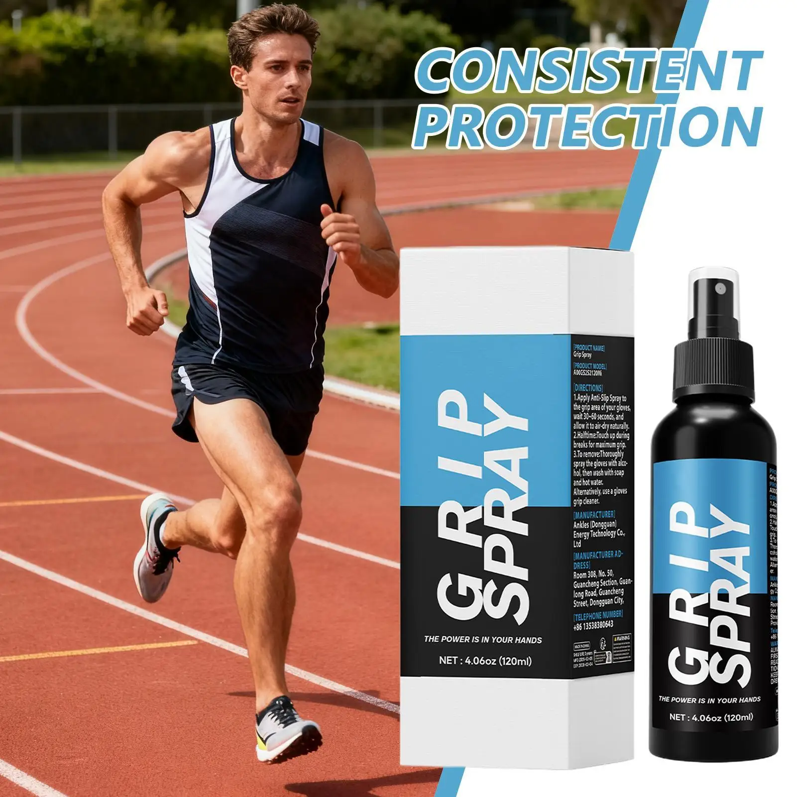 신발용 미끄럼 방지 스프레이, 120ml 운동화, 축구, 골프, 테니스 및 배구화용 미끄럼 방지 미스트, 접지력 향상