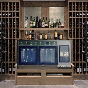 온도 보존 상업용 와인 냉장고 8병 와인 디스펜서