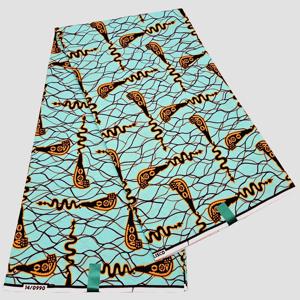 오리지널 100% 코튼 네덜란드 왁스 블록 프린트 원단, 아프리카 전통 의상, 진짜 왁스 나이지리아 원단