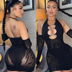 여성용 짧은 원피스 섹시한 란제리 랩 힙 스커트, 베이비돌 잠옷, 짧은 그물 스커트, 섹시한 슬림 미니 원피스