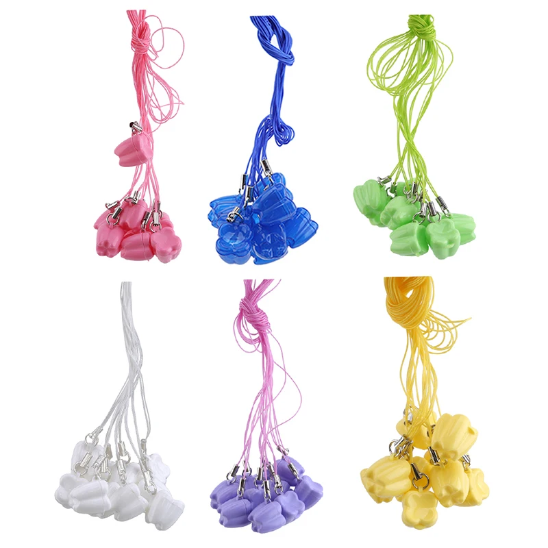 5/10pcs/Pack 아기 치아 상자 주최자 아기 우유 치아 요정 상자 치아 보관 상자 목걸이 기념품 선물 치아 보관 상자