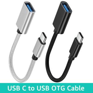 USB 타입 C 남성에서 USB 여성 케이블 어댑터 USB-C에서 USB OTG 어댑터 케이블 OTG 케이블 컨버터 샤오미 삼성 맥북 프로용
