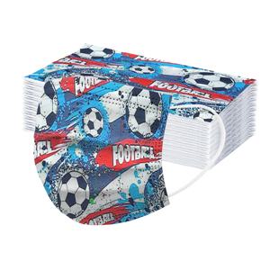 어린이용 고품질 캐주얼 일회용 마스크 부직포 페이스 마스크 인쇄된 통기성 보호 마스크 마스크