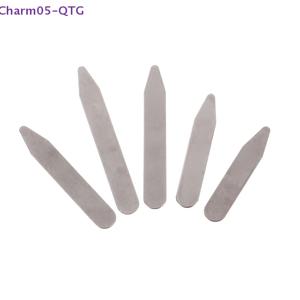 4개 스테인리스 스틸 칼라 스테이, 남성용 칼라 지지대, 비즈니스맨 선물, 셔츠 본 스티퍼 인서트, 고정식 장신구, 박스 포함