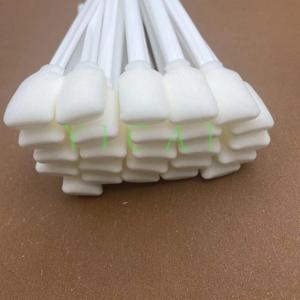 엡손 DX4 DX5 DX7 TX800 XP600 4720 i3200 프린트 헤드 클린 면봉 스틱 스폰지 폼 팁 Miamki Roland Mutoh 프린터 용 50PCS