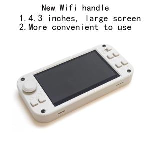 파이프라인 검사용 와이파이 비디오 핸들 무선 비디오 카 트랙 RC 탱크 카메라 장착 ESP32 스캔 코드 네트워킹 DIY 장난감