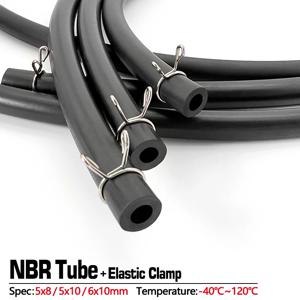 가스 오일 연료 호스 5mmx8mm 50cm/1M/3M 오토바이 더트 바이크 ATV 액세서리 용 내구성 범용 가솔린 파이프
